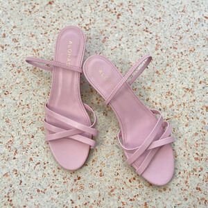 Alohas Wasabi Pink Heels